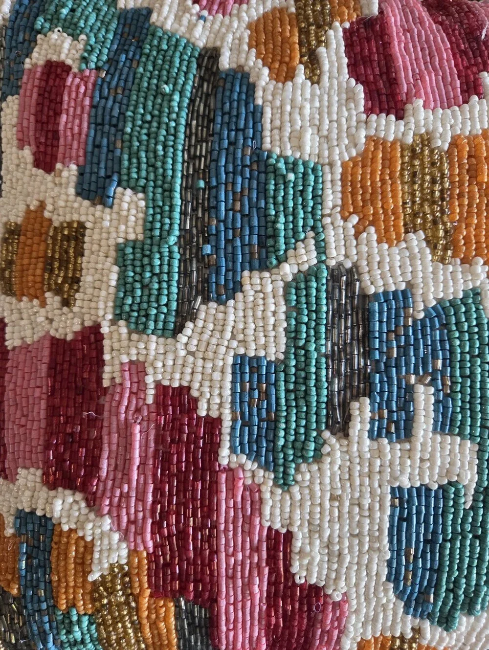 Artistic Accents Beaded Throw Pillows Set of 2 16x16